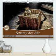 Sammy der Bär besucht Lost Places (Premium, hochwertiger DIN A2 Wandkalender 2023, Kunstdruck in Hochglanz)