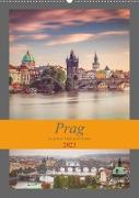 Prag - Die goldene Stadt an der Moldau (Wandkalender 2023 DIN A2 hoch)