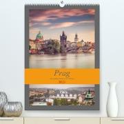 Prag - Die goldene Stadt an der Moldau (Premium, hochwertiger DIN A2 Wandkalender 2023, Kunstdruck in Hochglanz)