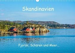Skandinavien - Fjorde, Schären und Meer... (Wandkalender 2023 DIN A3 quer)