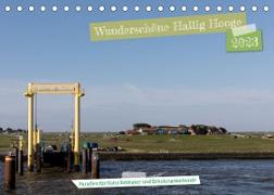 Wunderschöne Hallig Hooge (Tischkalender 2023 DIN A5 quer)