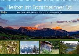 Herbst im Tannheimer Tal - Impressionen von Schattwald bis Nesselwängle (Wandkalender 2023 DIN A2 quer)