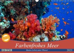 Farbenfrohes Meer (Wandkalender 2023 DIN A3 quer)