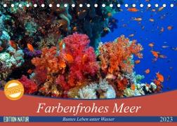Farbenfrohes Meer (Tischkalender 2023 DIN A5 quer)