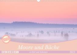 Moore und Bäche in Eifel und Ardennen (Wandkalender 2023 DIN A3 quer)