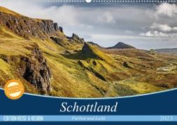 Schottland Farben und Licht (Wandkalender 2023 DIN A2 quer)