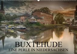 Buxtehude - Eine Perle in Niedersachsen (Wandkalender 2023 DIN A2 quer)