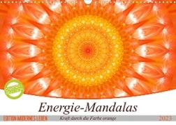 Energie - Mandalas in orange (Wandkalender 2023 DIN A3 quer)