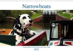 Narrowboats (Wall Calendar 2023 DIN A3 Landscape)