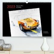 50 Jahre Porsche 911 (Premium, hochwertiger DIN A2 Wandkalender 2023, Kunstdruck in Hochglanz)