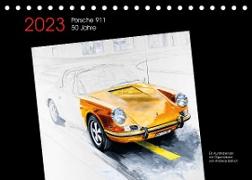 50 Jahre Porsche 911 (Tischkalender 2023 DIN A5 quer)