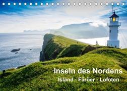 Inseln Des Nordens (Tischkalender 2023 DIN A5 quer)