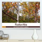 Ruska-Aika - der finnische Herbst in Lappland (Premium, hochwertiger DIN A2 Wandkalender 2023, Kunstdruck in Hochglanz)