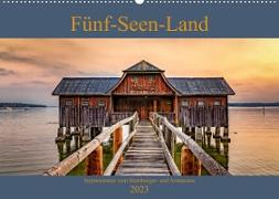 Fünf-Seen-Land (Wandkalender 2023 DIN A2 quer)