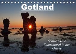 Gotland - Sonneninsel in der Ostsee (Tischkalender 2023 DIN A5 quer)