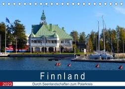 Finnland - Durch Seenlandschaften zum Polarkreis (Tischkalender 2023 DIN A5 quer)