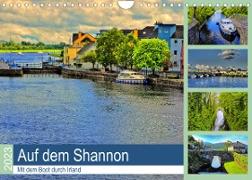 Auf dem Shannon - Mit dem Boot durch Irland (Wandkalender 2023 DIN A4 quer)