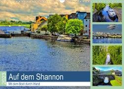 Auf dem Shannon - Mit dem Boot durch Irland (Wandkalender 2023 DIN A3 quer)