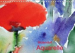 Blütenduft Aquarelle (Wandkalender 2023 DIN A4 quer)