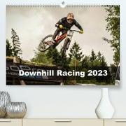 Downhill Racing 2023 (Premium, hochwertiger DIN A2 Wandkalender 2023, Kunstdruck in Hochglanz)