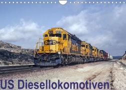 US Diesellokomotiven (Wandkalender 2023 DIN A4 quer)