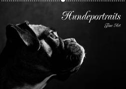 Hundeportraits Fine Art (Wandkalender 2023 DIN A2 quer)