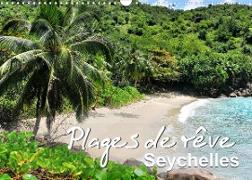 Plages de rêve Seychelles (Calendrier mural 2023 DIN A3 horizontal)
