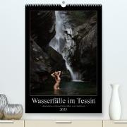 Wasserfälle im Tessin - Aktaufnahmen an schönen Wasserfällen in der Südschweiz (Premium, hochwertiger DIN A2 Wandkalender 2023, Kunstdruck in Hochglanz)