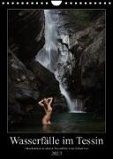 Wasserfälle im Tessin - Aktaufnahmen an schönen Wasserfällen in der Südschweiz (Wandkalender 2023 DIN A4 hoch)