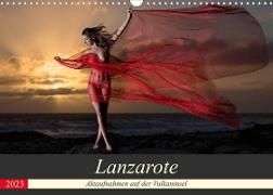 Lanzarote - Aktaufnahmen auf der Vulkaninsel (Wandkalender 2023 DIN A3 quer)