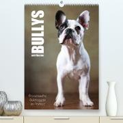 Bullys mit Charme - Französische Bulldoggen im Portrait (Premium, hochwertiger DIN A2 Wandkalender 2023, Kunstdruck in Hochglanz)
