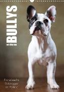 Bullys mit Charme - Französische Bulldoggen im Portrait (Wandkalender 2023 DIN A3 hoch)