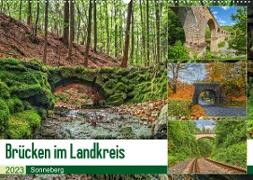 Brücken des Landkreises Sonneberg (Wandkalender 2023 DIN A2 quer)