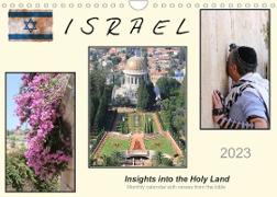 ISRAEL (Wall Calendar 2023 DIN A4 Landscape)