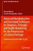 Advanced Nondestructive and Structural Techniques for Diagnosis, Redesign and Health Monitoring for the Preservation of Cultural Heritage