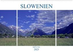 Slowenien - Soca Tal (Wandkalender 2023 DIN A2 quer)