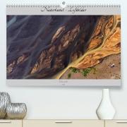 Naturkunst - Luftbilder (Premium, hochwertiger DIN A2 Wandkalender 2023, Kunstdruck in Hochglanz)