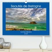 Beautés de Bretagne (Premium, hochwertiger DIN A2 Wandkalender 2023, Kunstdruck in Hochglanz)