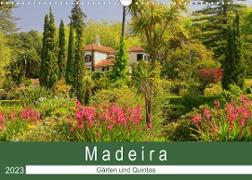 Madeira - Gärten und Quintas (Wandkalender 2023 DIN A3 quer)