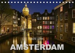 Nacht über Amsterdam (Tischkalender 2023 DIN A5 quer)