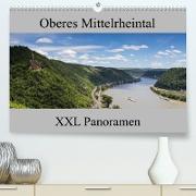 Oberes Mittelrheintal - XXL Panoramen (Premium, hochwertiger DIN A2 Wandkalender 2023, Kunstdruck in Hochglanz)