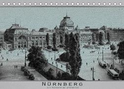 Nürnberg, alte Postkarten neu interpretiert (Tischkalender 2023 DIN A5 quer)