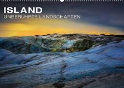 Island - Unberührte Landschaften (Wandkalender 2023 DIN A2 quer)