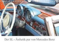 Der SL - Ästhetik pur von Mercedes Benz (Wandkalender 2023 DIN A4 quer)