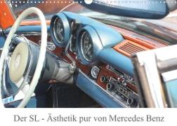 Der SL - Ästhetik pur von Mercedes Benz (Wandkalender 2023 DIN A3 quer)