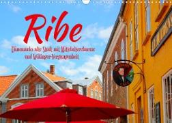 Ribe, Dänemarks alte Stadt mit Mittelaltercharme und Wikinger-Vergangenheit (Wandkalender 2023 DIN A3 quer)