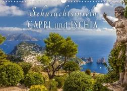 Sehnsuchtsinseln Capri und Ischia (Wandkalender 2023 DIN A3 quer)