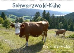 Schwarzwald-Kühe - Die Hinterwälder (Wandkalender 2023 DIN A2 quer)