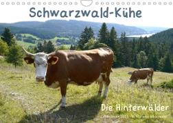 Schwarzwald-Kühe - Die Hinterwälder (Wandkalender 2023 DIN A4 quer)