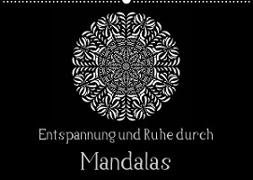 Entspannung und Ruhe durch Mandalas (Wandkalender 2023 DIN A2 quer)